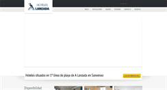 Desktop Screenshot of hoteleslanzada.com